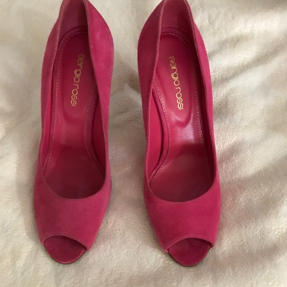 SERGIO ROSSI HEELS - Picture 1 of 9